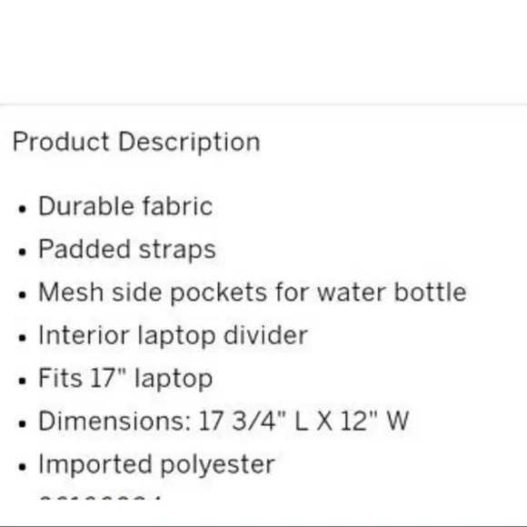 Pink VS Collegiate Backpack - Picture 4 of 4